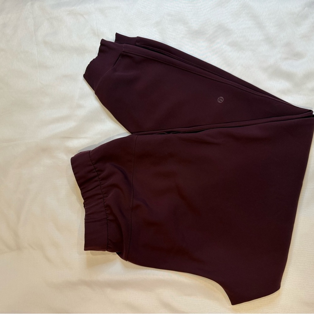 lululemon athletica Burgundy Track Pants